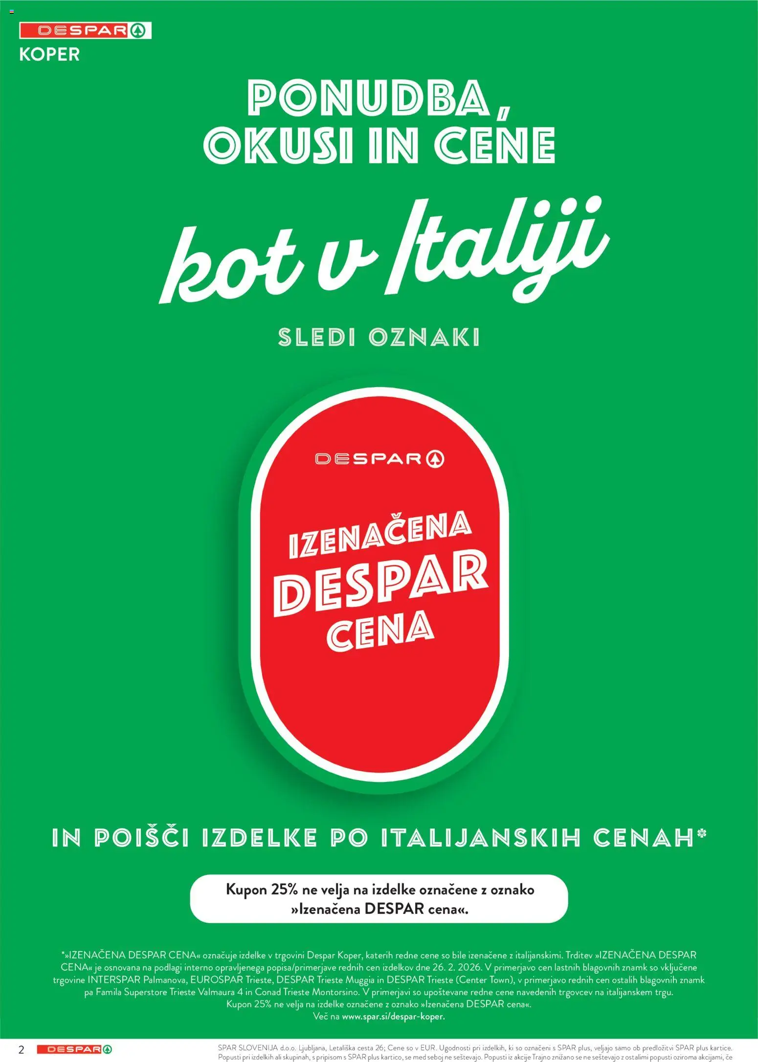 Novi Spar katalog ponudbe – veljaven od 08.04.2026 | Stran: 2