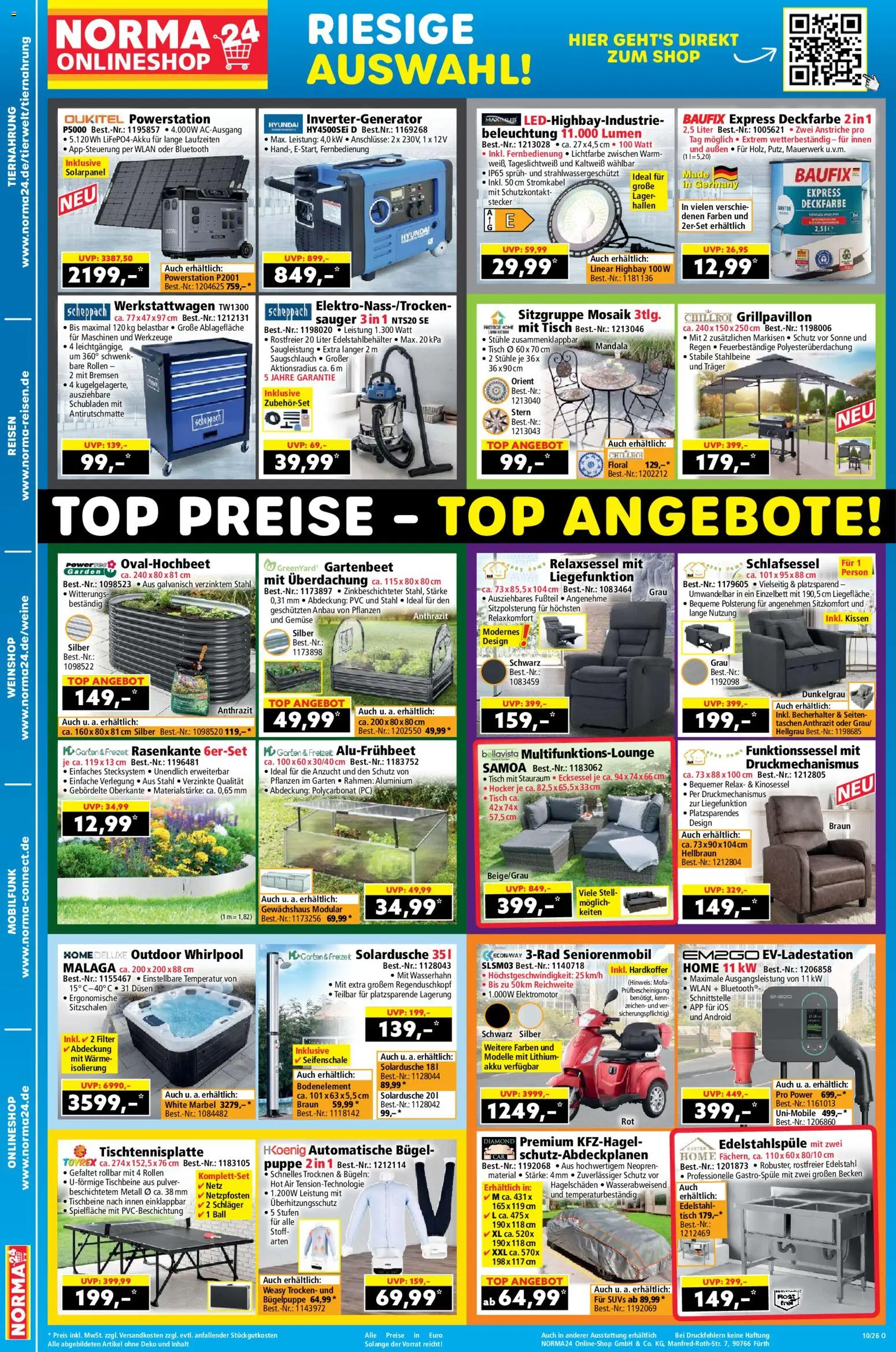 Norma Prospekt 	 – gültig ab 02.03.2026 | Seite: 20 | Produkte: Top, Relaxsessel, Kissen, Gemüse