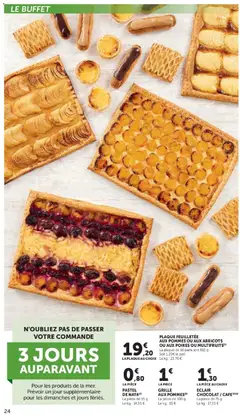 U Express - Prévisualisation de U Express - La carte Printemps Été valide à partir de 03.03.2026 | Page: 24 | Produits: Buffet, Abricots, Chocolat, Pommes