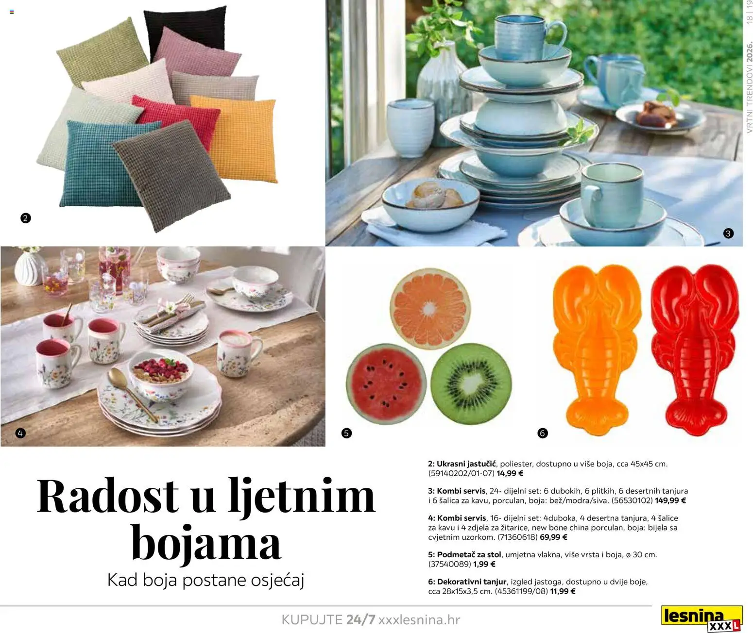 Lesnina katalog | vrijedi od 06.02.2026 | Stranica: 19 | Proizvodi: Šalica, Zdjela
