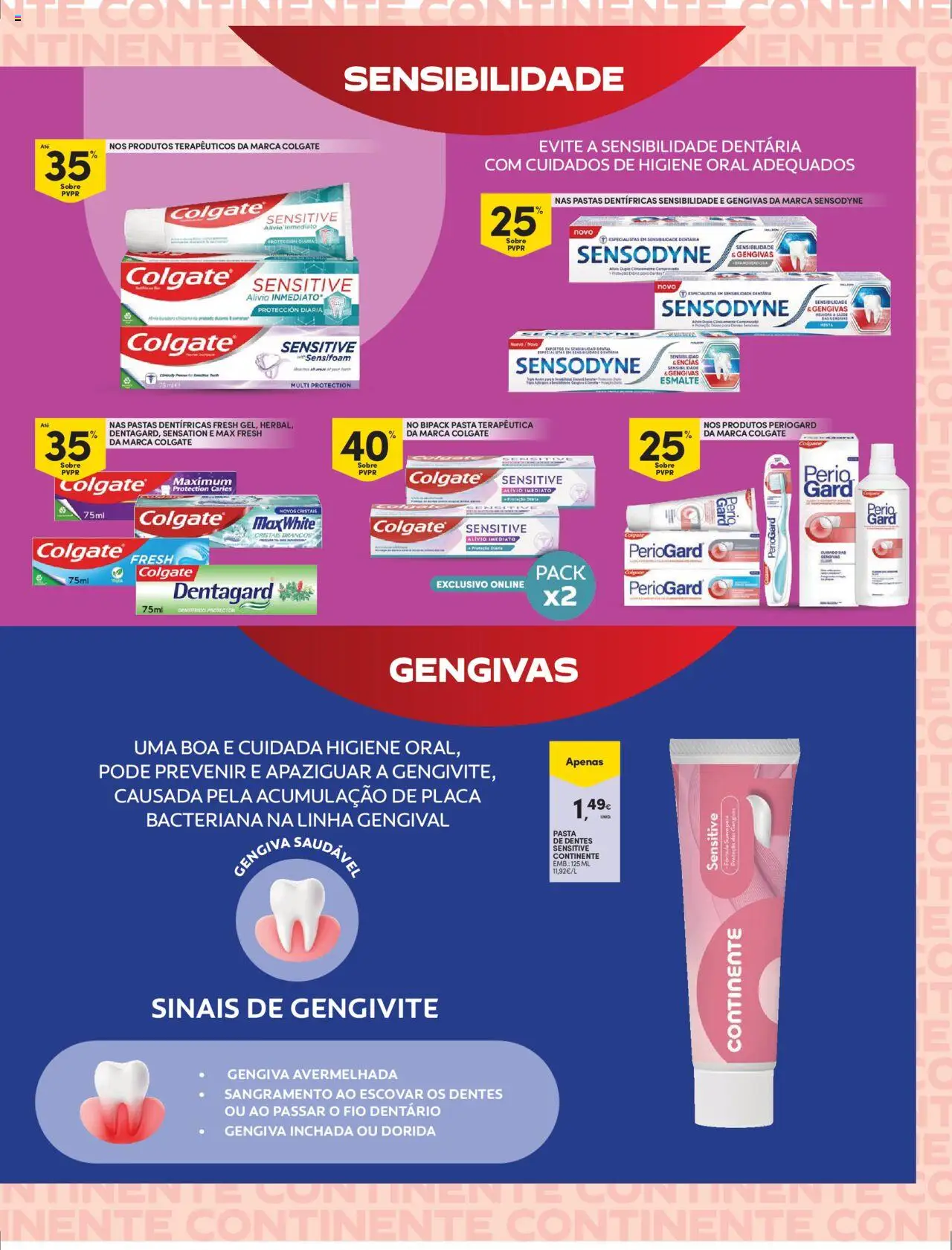 Continente - Madeira │ válido de 30.09.2025 | Página: 17 | Produtos: Escovar, Pasta de dentes