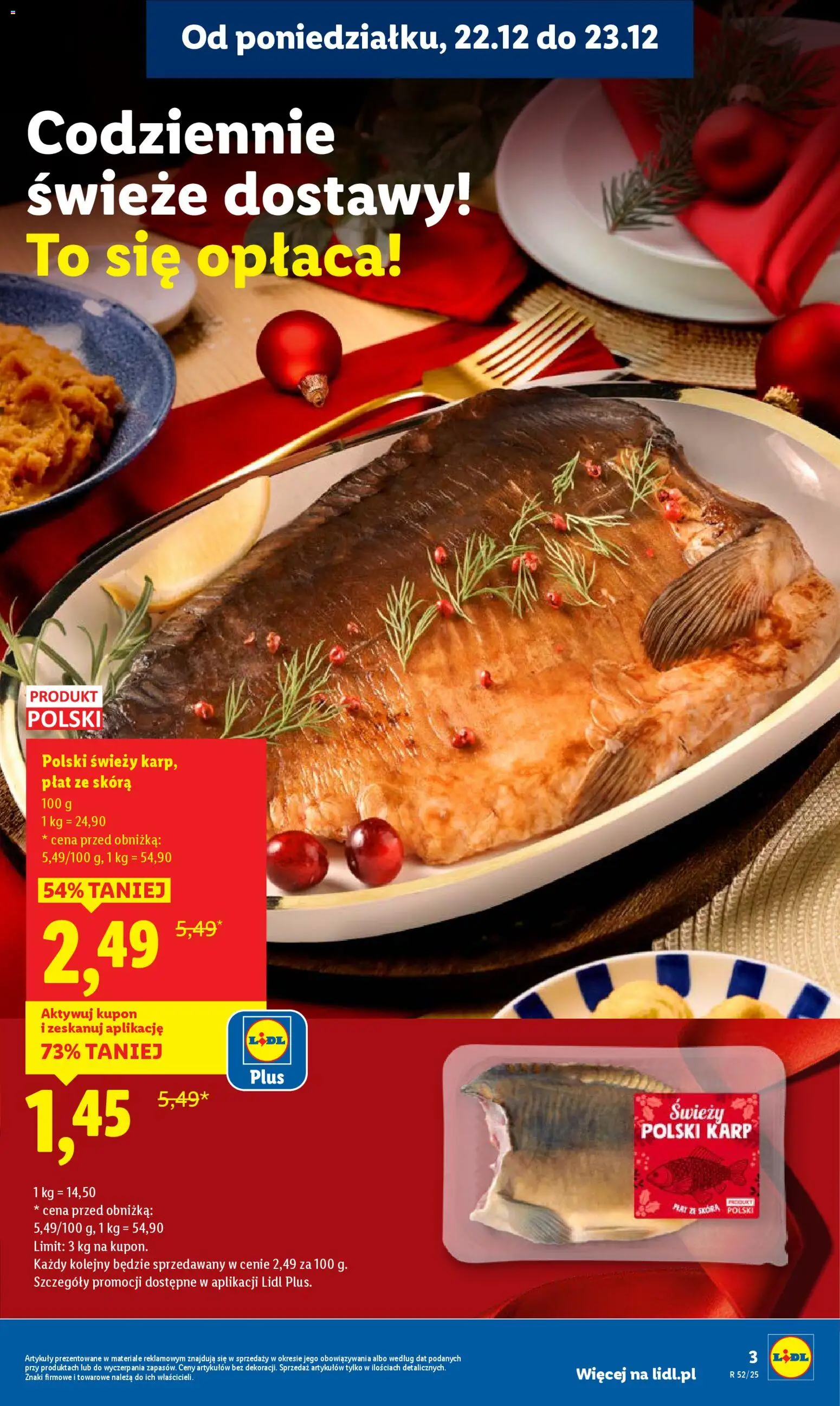 Lidl Gazetka od 22.12.2025 | Strona: 3