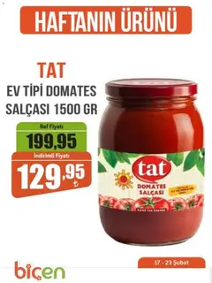 17.02.2026 tarihinden itibaren geçerli olan Biçen Market kataloğu önizlemesi
