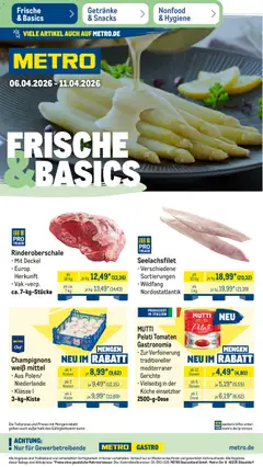 Metro Prospekt 	 ab 06.04.2026 gültig