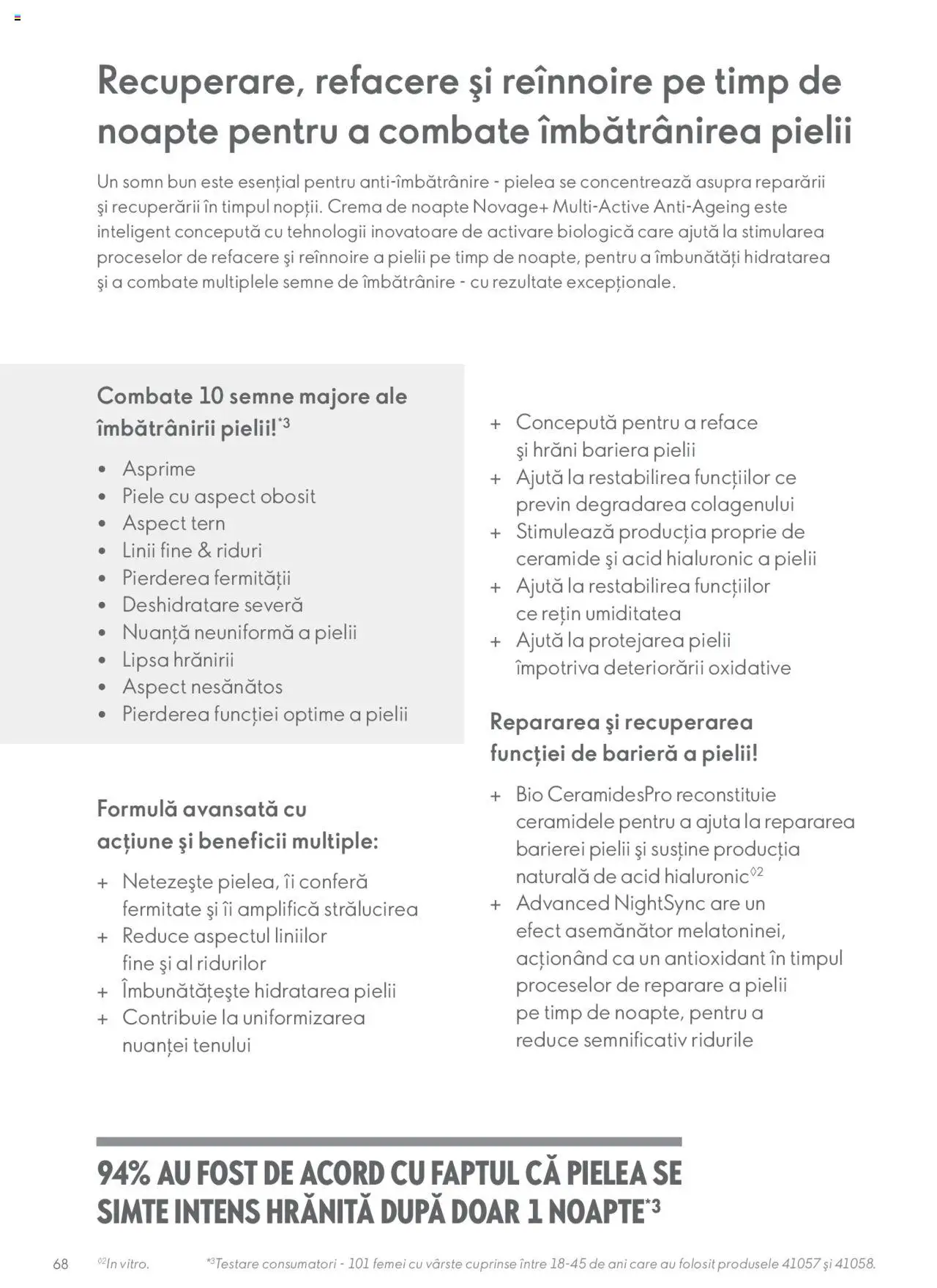 Oriflame catalog - Ghidul NOVAGE+ – valabil de la 01.03.2023 | Pagină: 68