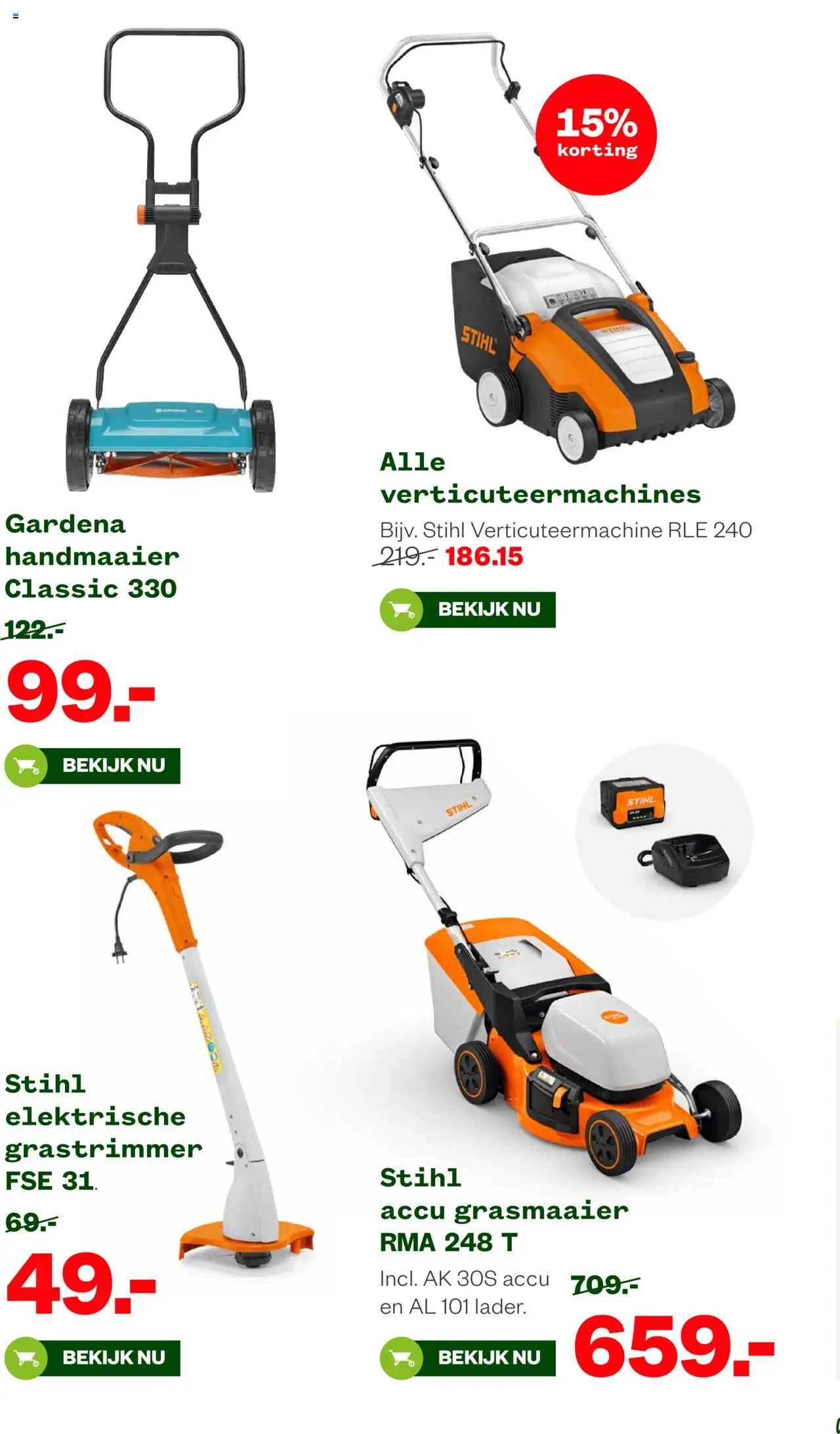  | Pagina: 8 | Producten: Grasmaaier