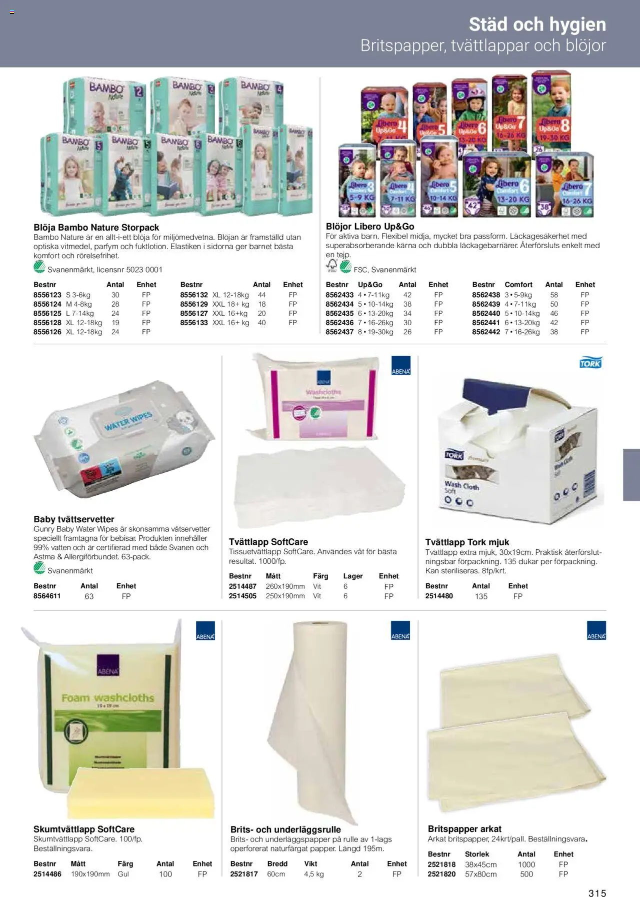 Office Depot reklamblad aktuell från 15.02.2024 | Sida: 317 | Produkter: Parfym, Blöjor