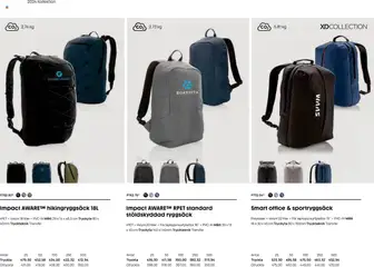 Lyreco - Branding solutions 2024 - Förhandsvisning av reklamblad från butik Lyreco aktuell från 12.03.2024 | Sida: 80 | Produkter: Ryggsäck