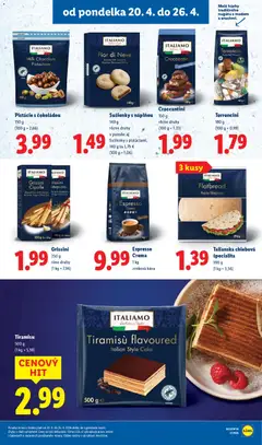 Lidl leták platný od 20.04.2026 | Strana: 25 | Produkty: Káva, Pistácie, Zrnková káva