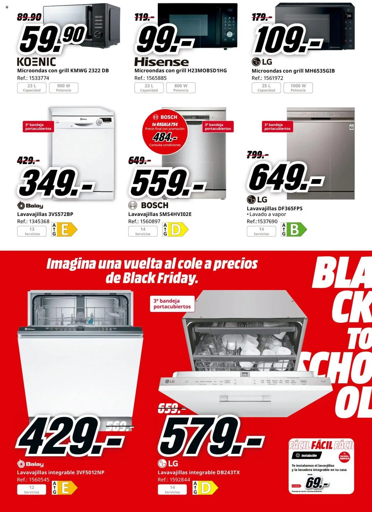 Media Markt folleto │ válido desde el 14.08.2025 | Página: 5 | Productos: Té, Lavadora, Lavavajillas, Bandeja
