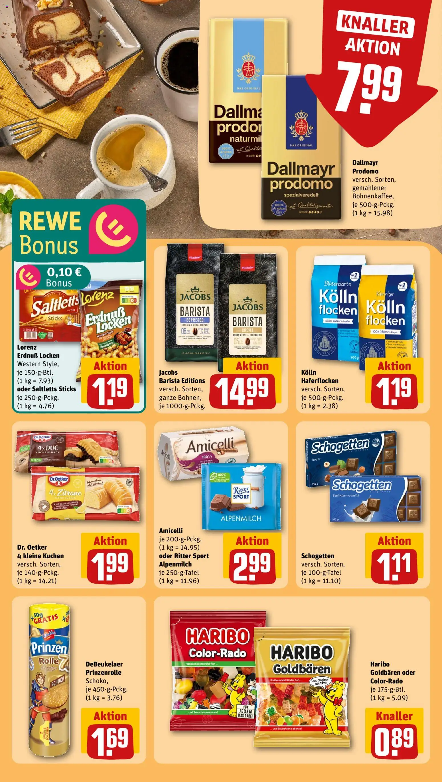 Rewe ihr Kaufpark Prospekt 	 – gültig ab 23.02.2026 | Seite: 23 | Produkte: Dallmayr, Kuchen, Dallmayr prodomo, Flocken