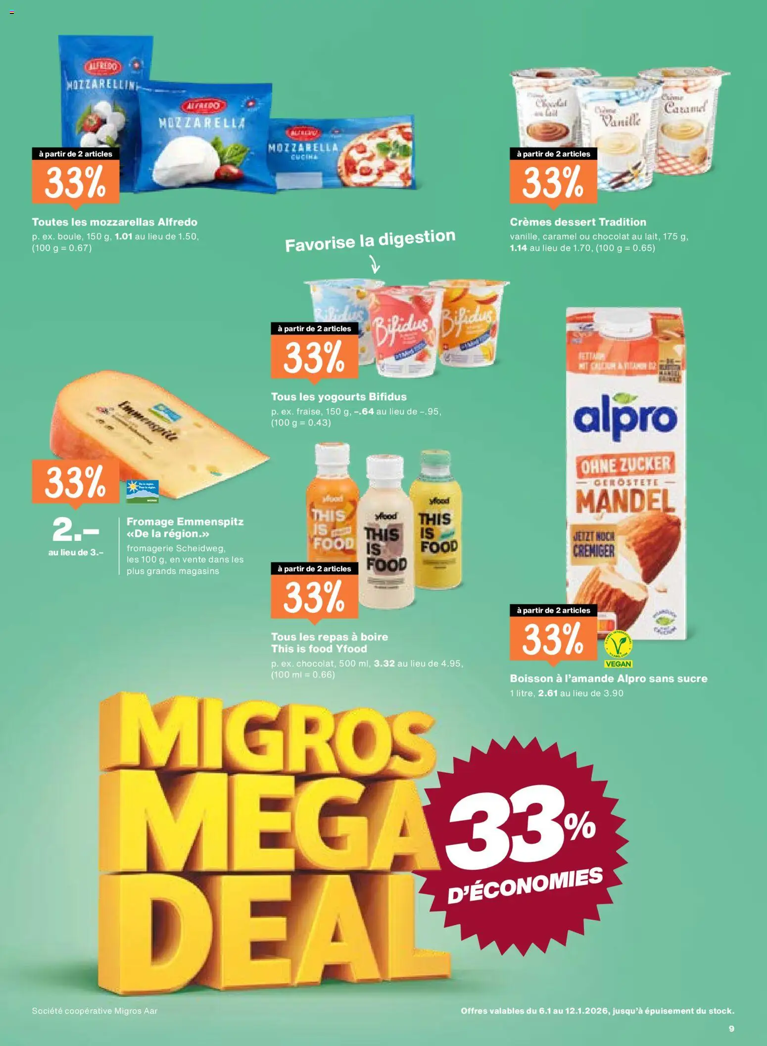 Migros Aktionen FR – gültig ab 06.01.2026 | Seite: 9 | Produkte: Zucker