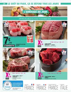 E.Leclerc - Prévisualisation de 6 PAUPIETTES DE PORC NATURE(1), 6 paupiettes de porc nature, 780 g. valide à partir de 10.02.2026 | Page: 20