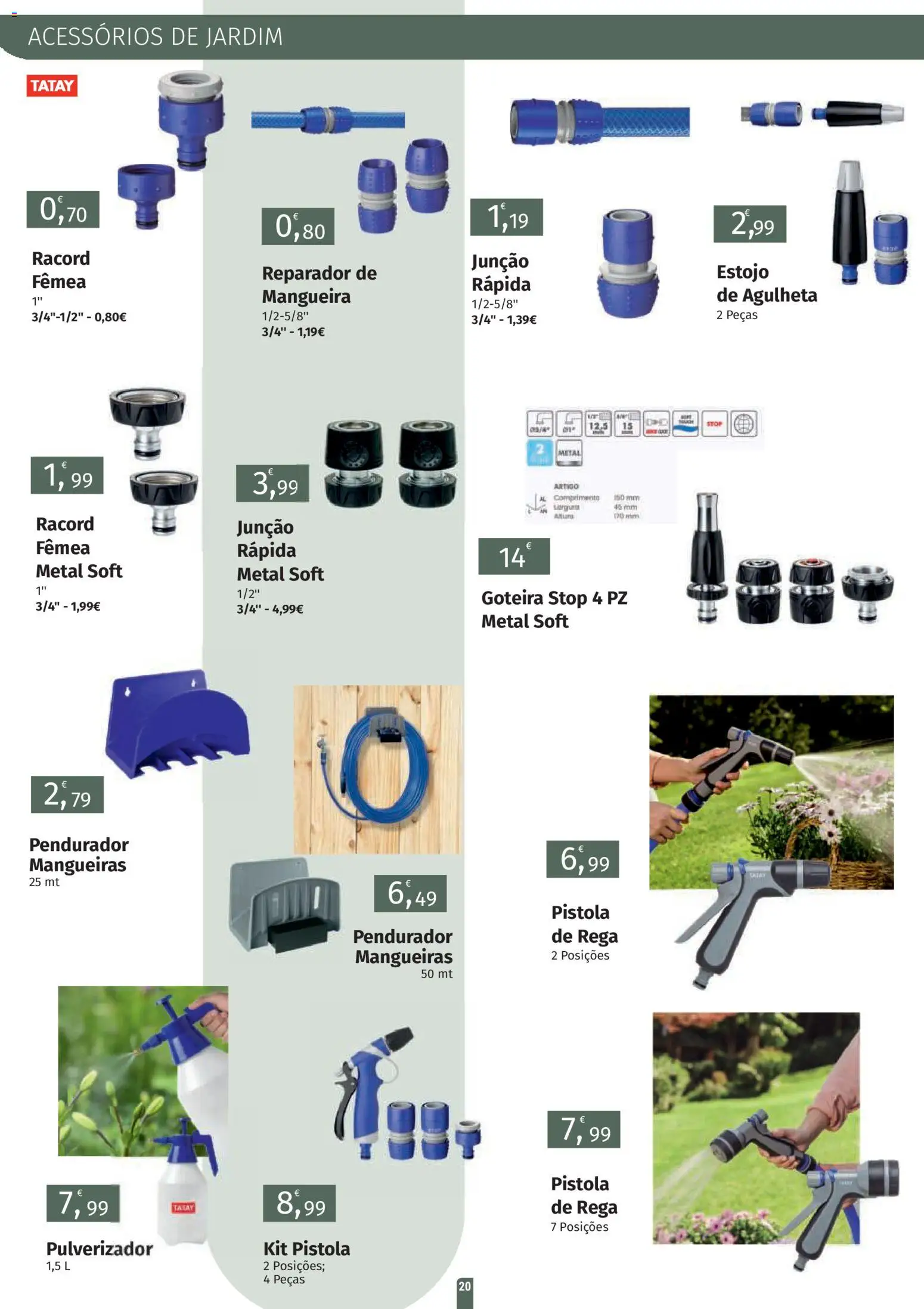 E.Leclerc folheto Jardim Lordelo │ válido de 23.03.2026 | Página: 20 | Produtos: Mangueira