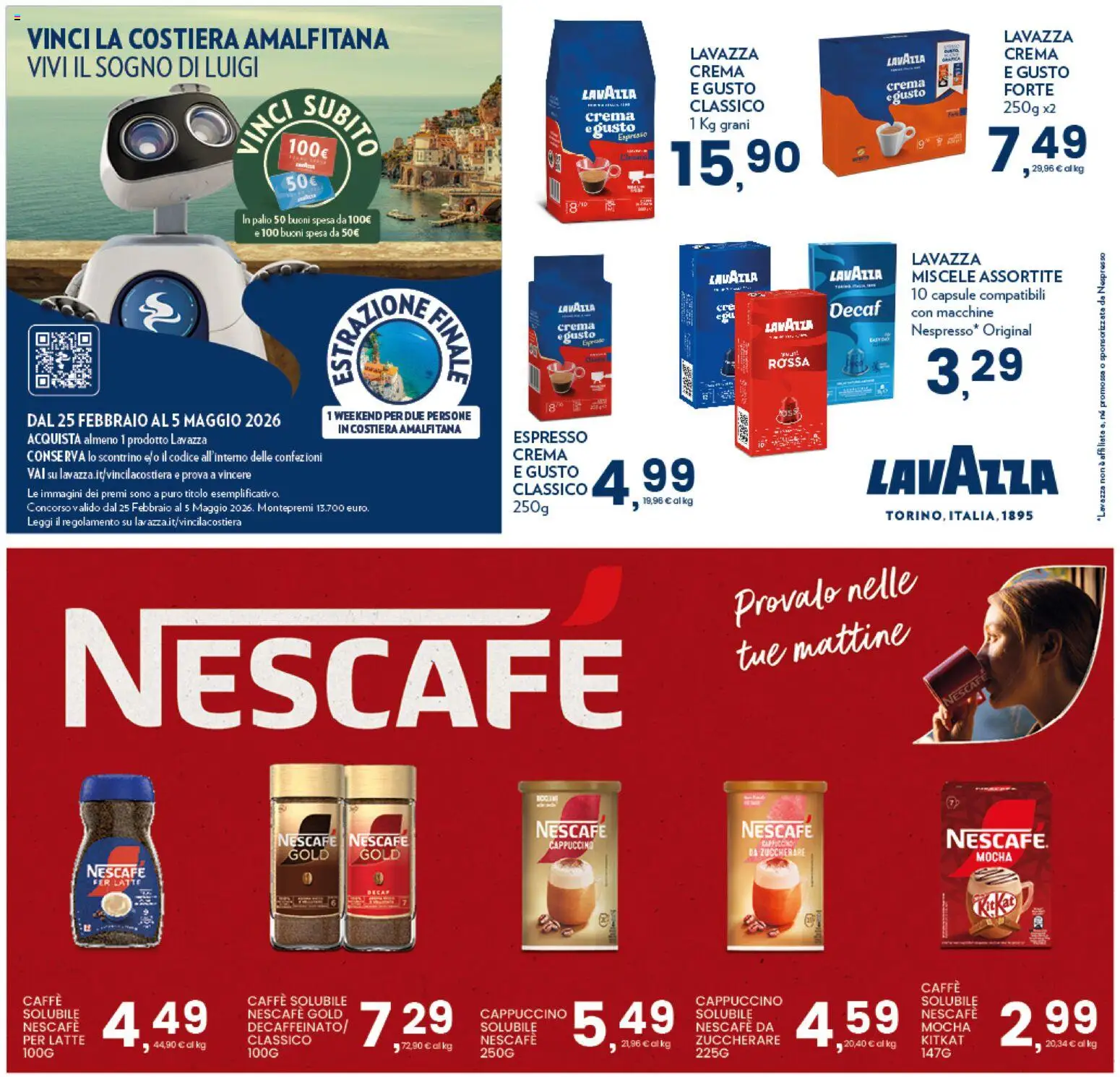 Volantino Interspar del 28.04.2026 | Pagina: 30 | Prodotti: Crema, Caffè, Latte, Lavazza