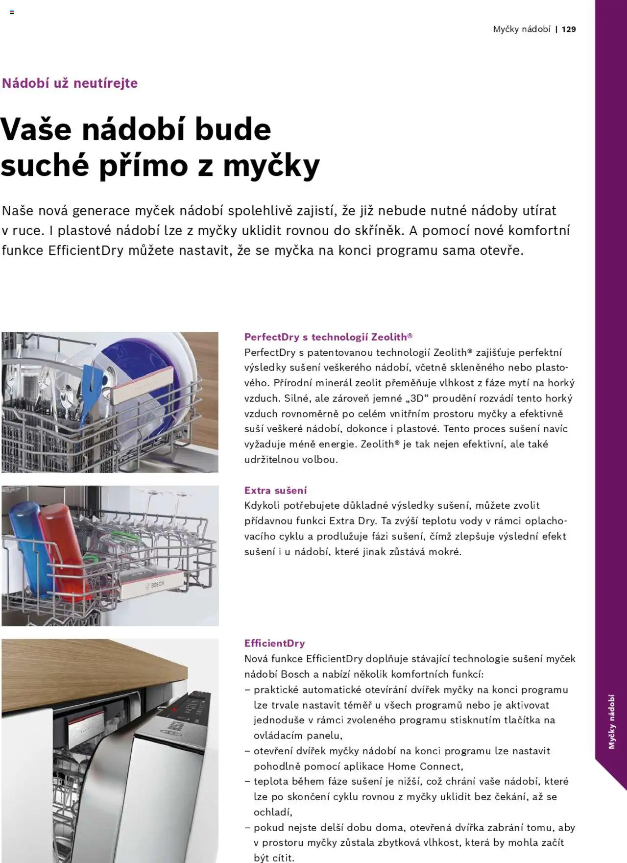 Möbelix leták - Bosch od 01.06.2024 | Strana: 129 | Produkty: Nádobí, Myčka