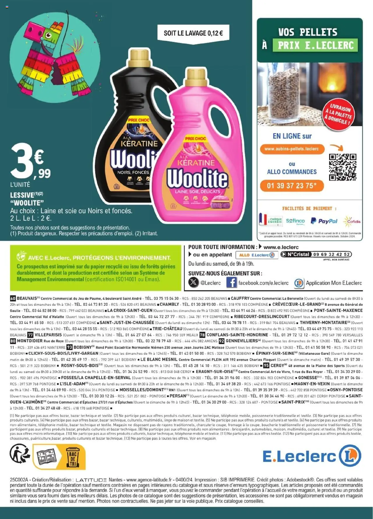  | Page: 48 | Produits: Poissonnerie, Détergent, Lessive, Fromage