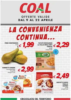 Anteprima del volantino Coal volantino La convenienza continua valido a partire dal 09.04.2026