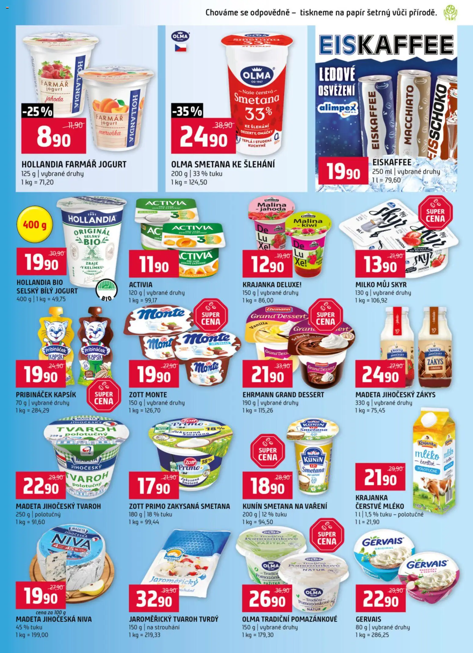 Terno leták od 18.03.2026 | Strana: 5 | Produkty: Tvaroh, Eiskaffee, Skyr, Hollandia