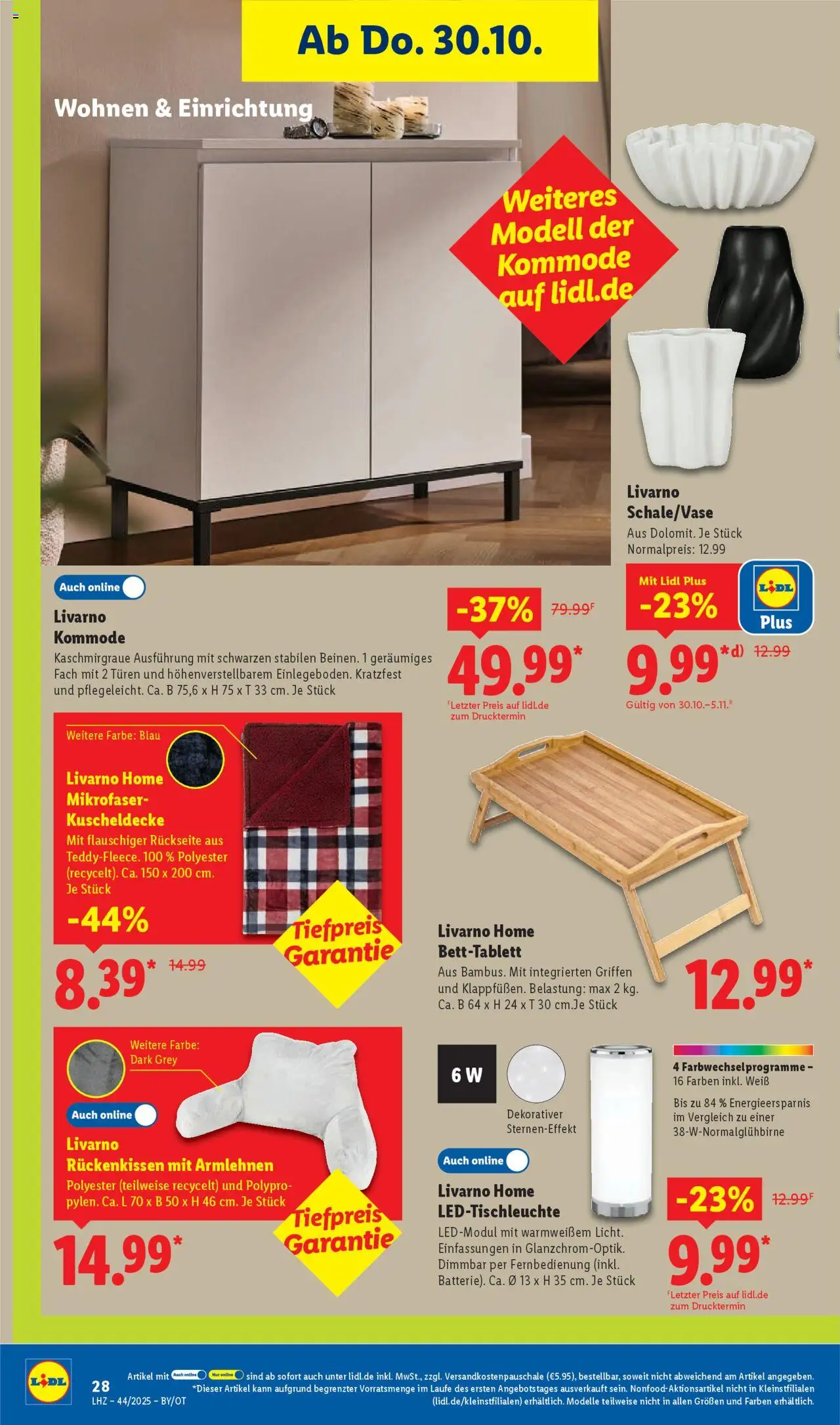 Lidl Prospekt Uffenheim – gültig ab 27.10.2025 | Seite: 48 | Produkte: Kommode