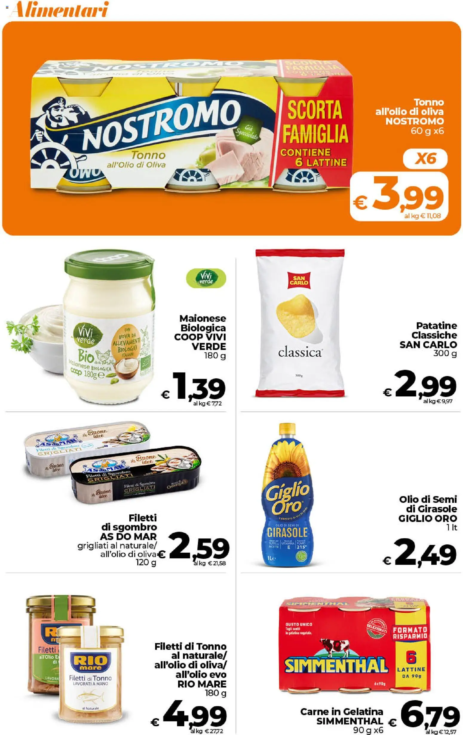 Volantino Ipercoop del 17.04.2026 | Pagina: 30 | Prodotti: Olio, Tonno, Sgombro, Olio di semi di girasole