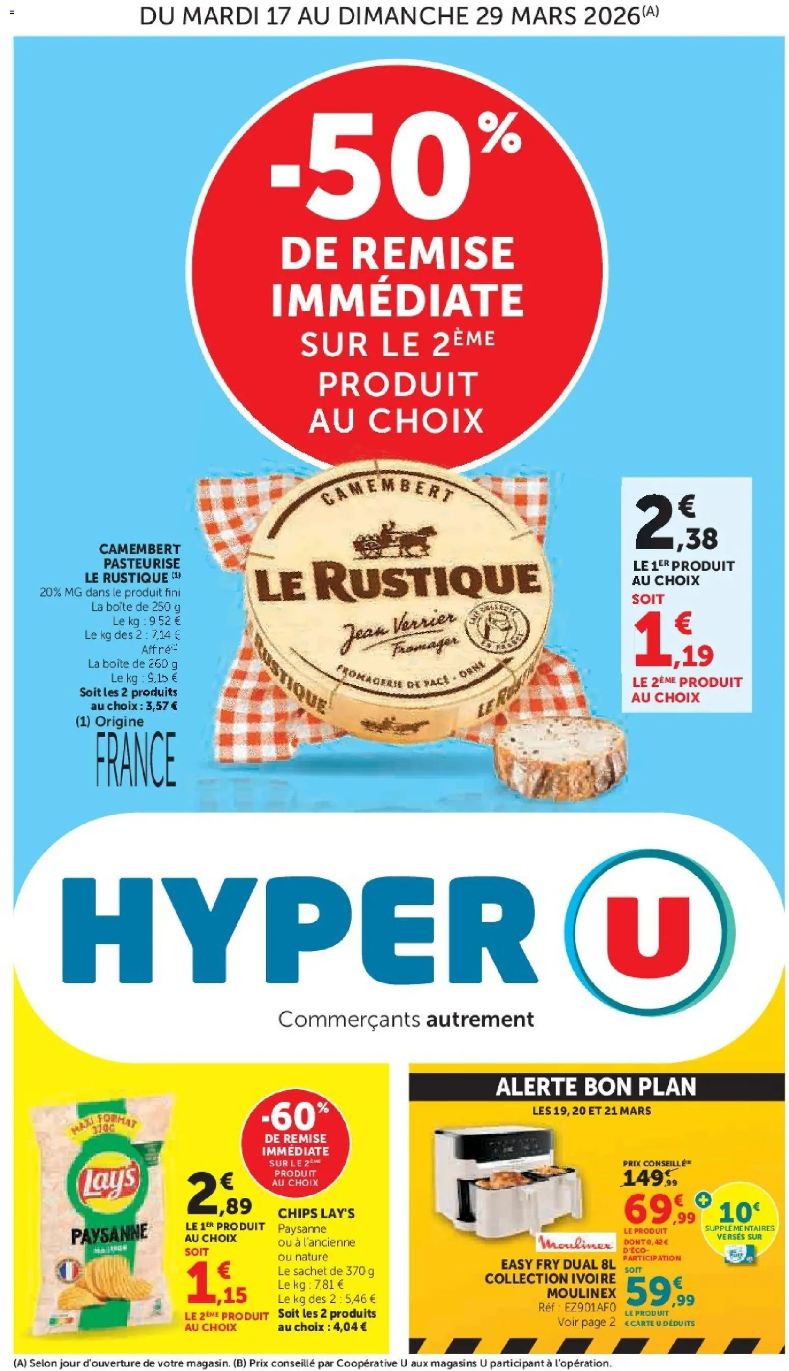 {H1} | Page: 1 | Produits: Chips, Camembert