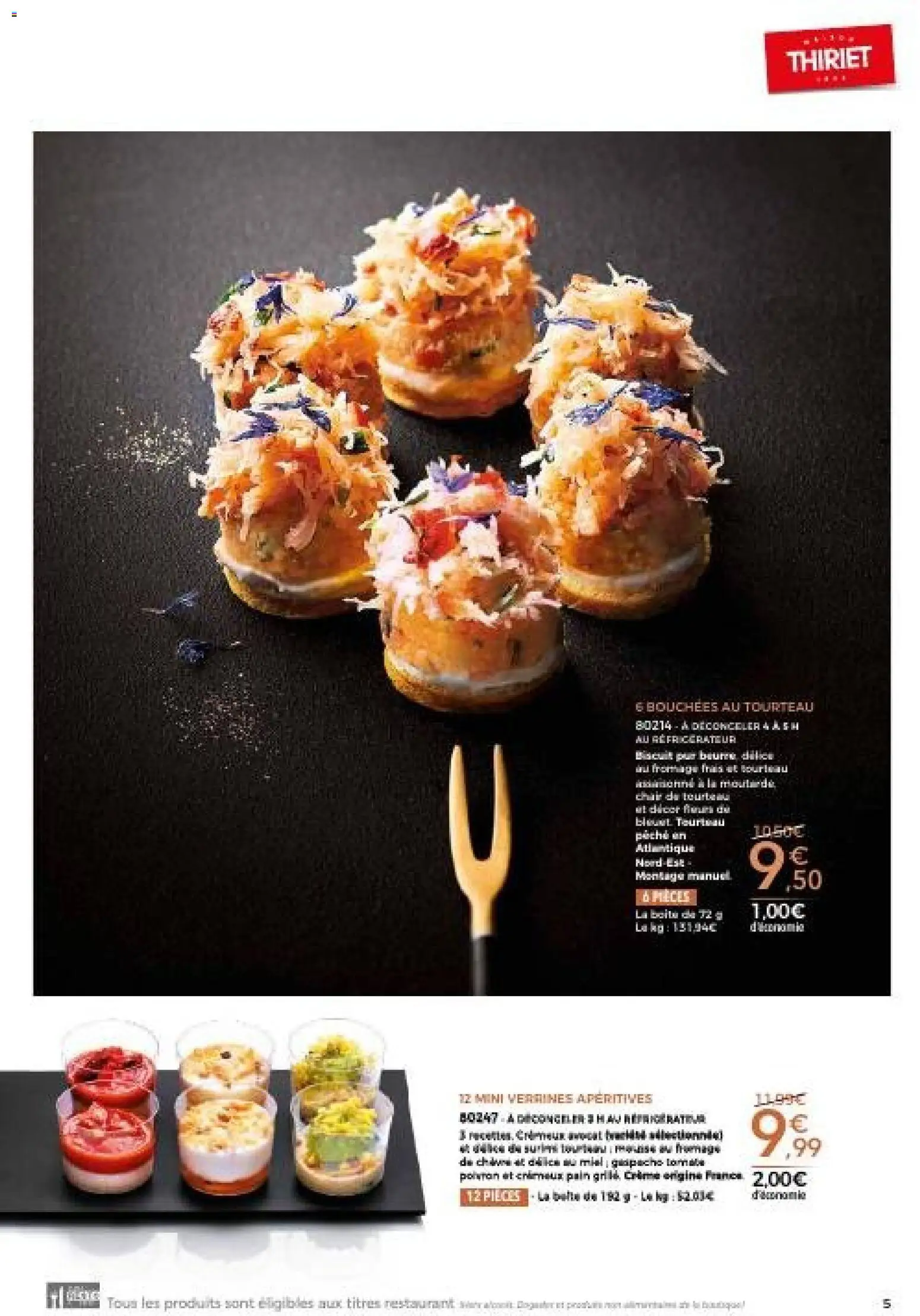 {H1} | Page: 5 | Produits: Avocat, Poivron, Miel, Verrines