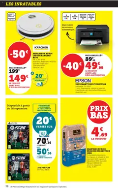  | Page: 38 | Produits: Xbox, Aspirateur, Robot, Granules de bois