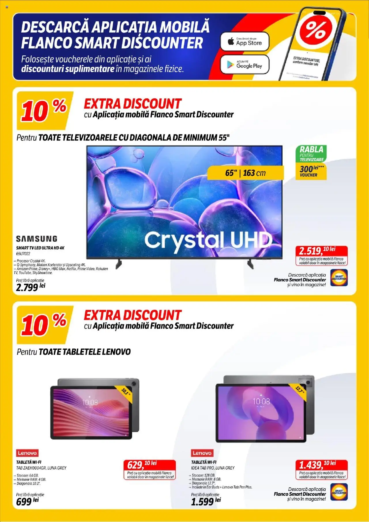 Noul catalog Flanco – valabil de la 09.10.2025 | Pagină: 2 | Produse: Memorie, Tabletă, Babak