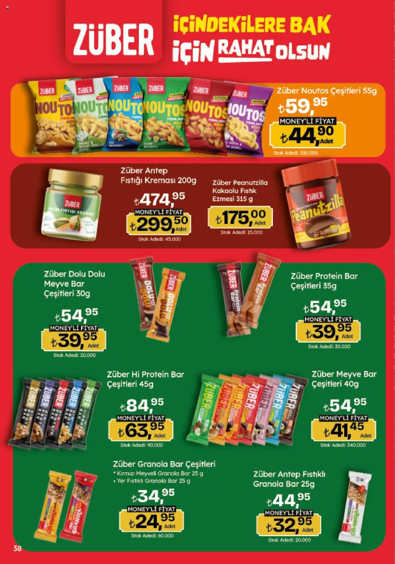 Migros Katalog - Migroskop - 09.10.2025 tarihinden itibaren geçerlidir | Sayfa: 38 | Ürünler: Fıstık, Meyve
