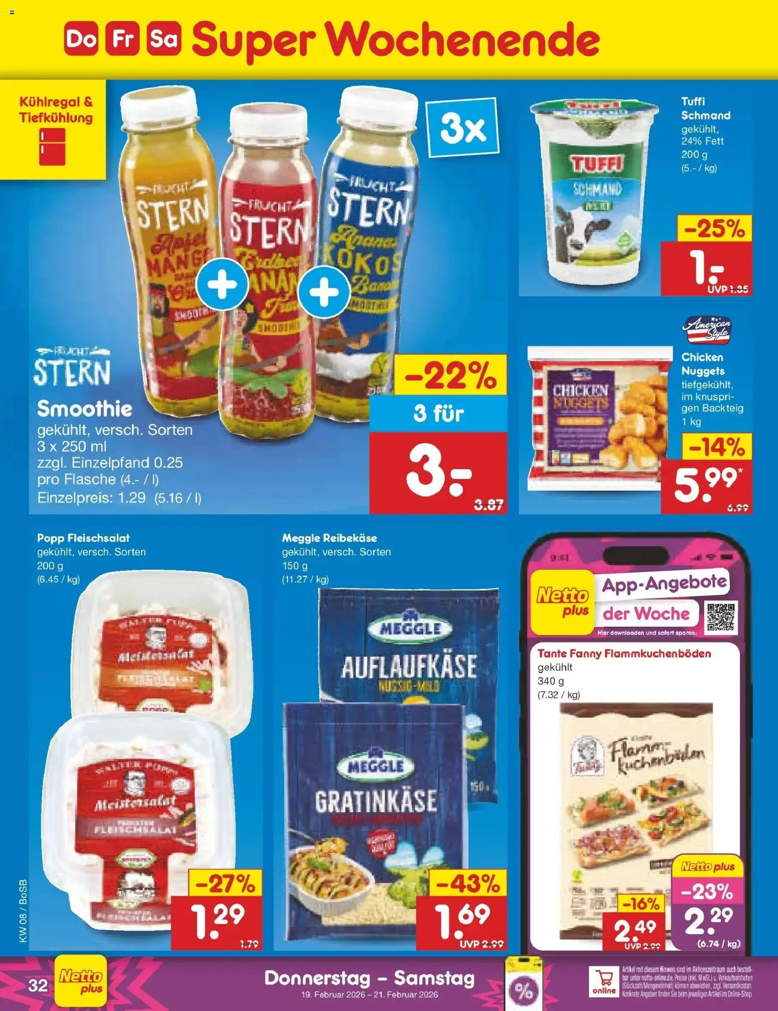 Netto Marken-Discount prospekt Stadtlohn	 – gültig ab 16.02.2026 | Seite: 46 | Produkte: Reibekase