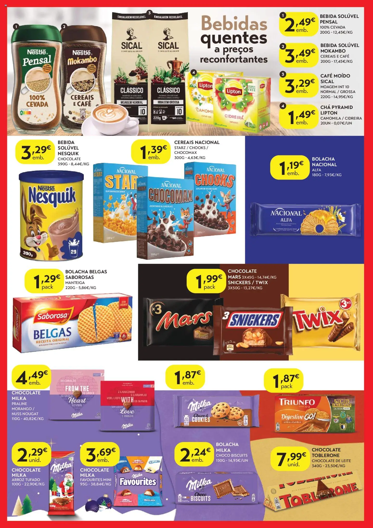 Spar - folheto │ válido de 25.11.2025 | Página: 6 | Produtos: Aveia, Nestlé, Arroz, Chá