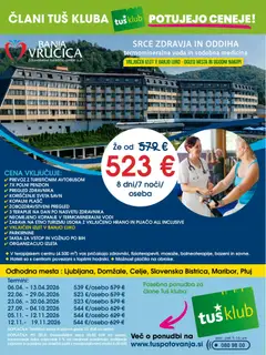 Tuš katalog akcije – veljaven od 09.01.2026 | Stran: 20 | Izdelki: Plasc, Kopalni plasc, Voda