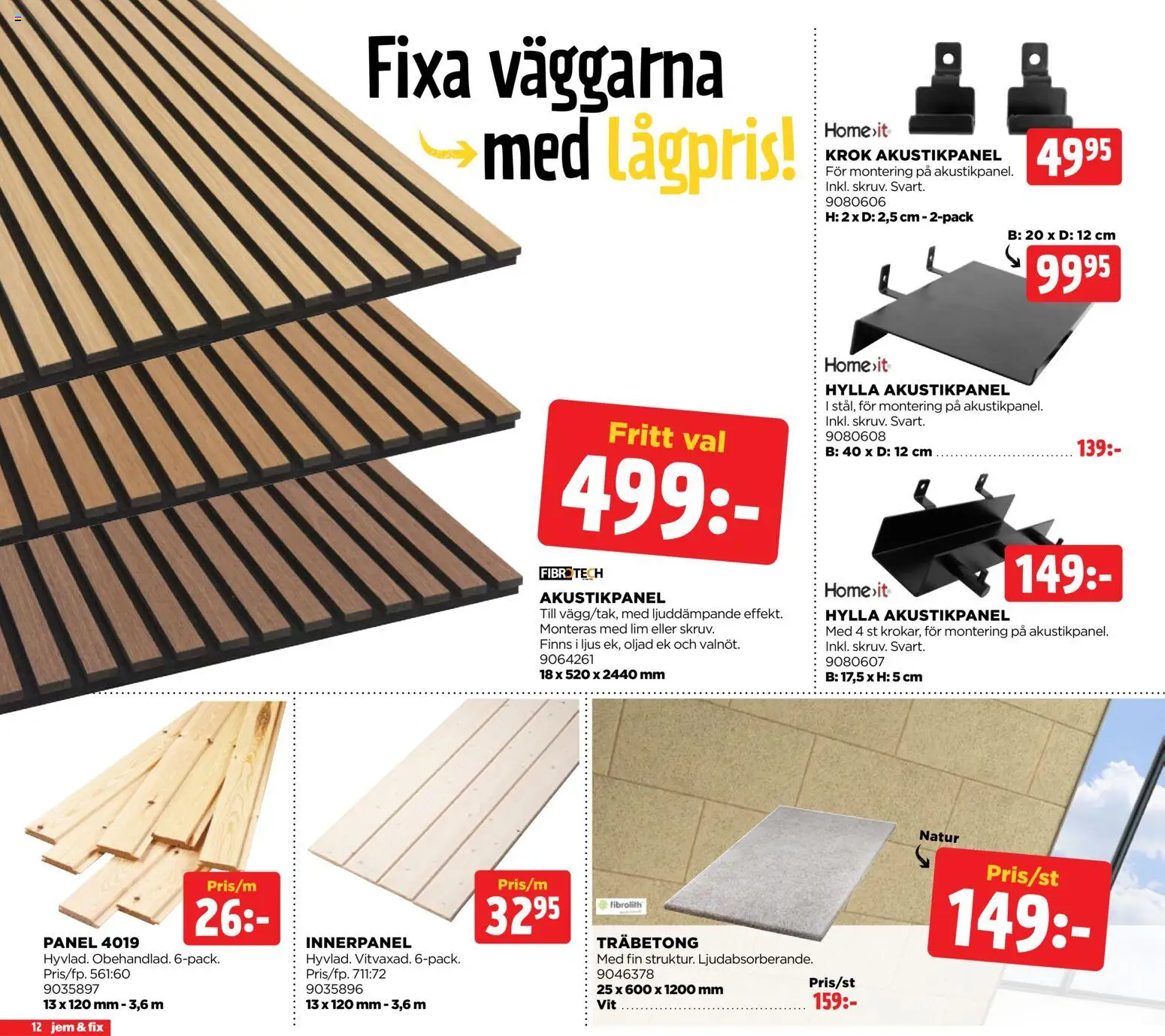 Jem & Fix reklamblad aktuell från 08.02.2026 | Sida: 12