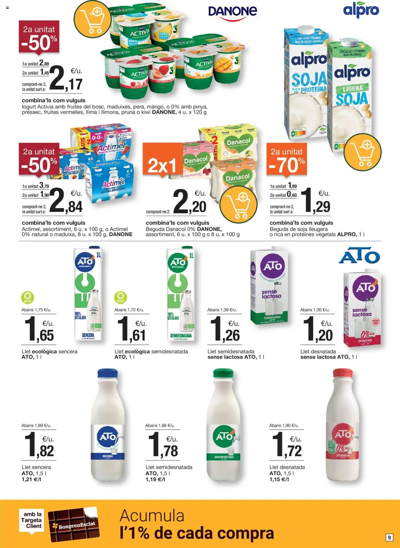Bonpreu folleto │ válido desde el 09.09.2025 | Página: 9 | Productos: Lima, Kiwi