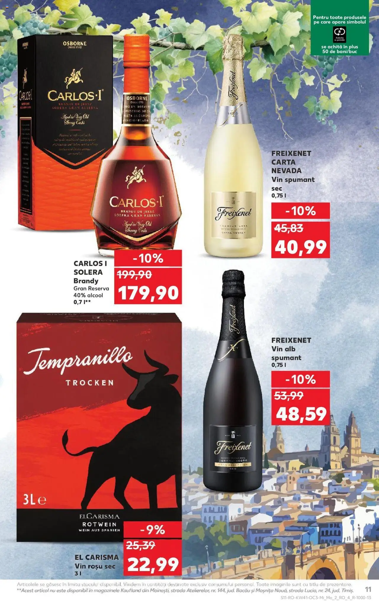 Noul catalog Kaufland – valabil de la 08.10.2025 | Pagină: 11 | Produse: Tüy Makası ve Makineleri, Vin