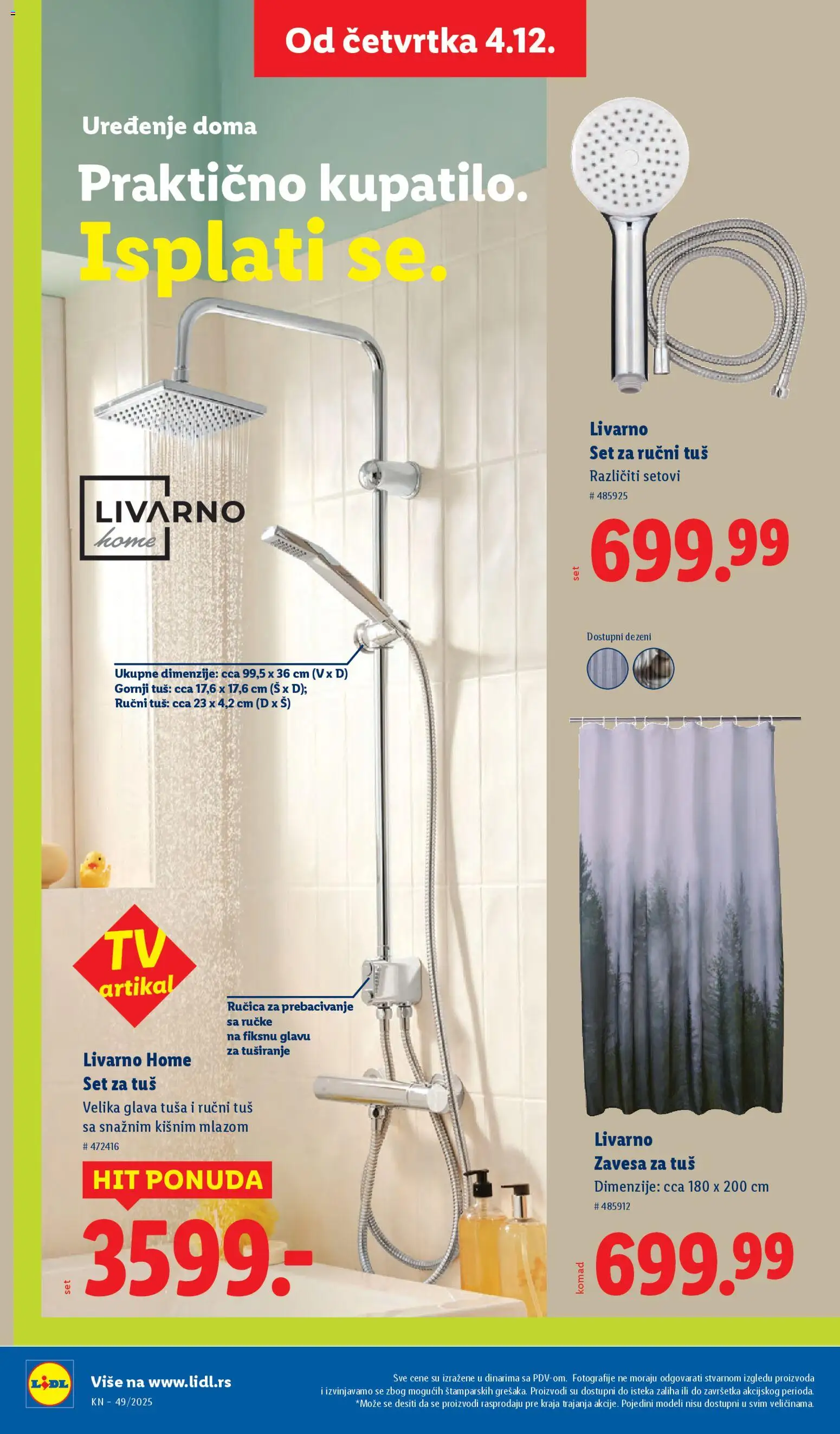 Lidl katalog - važi od 04.12.2025 | Strana: 62