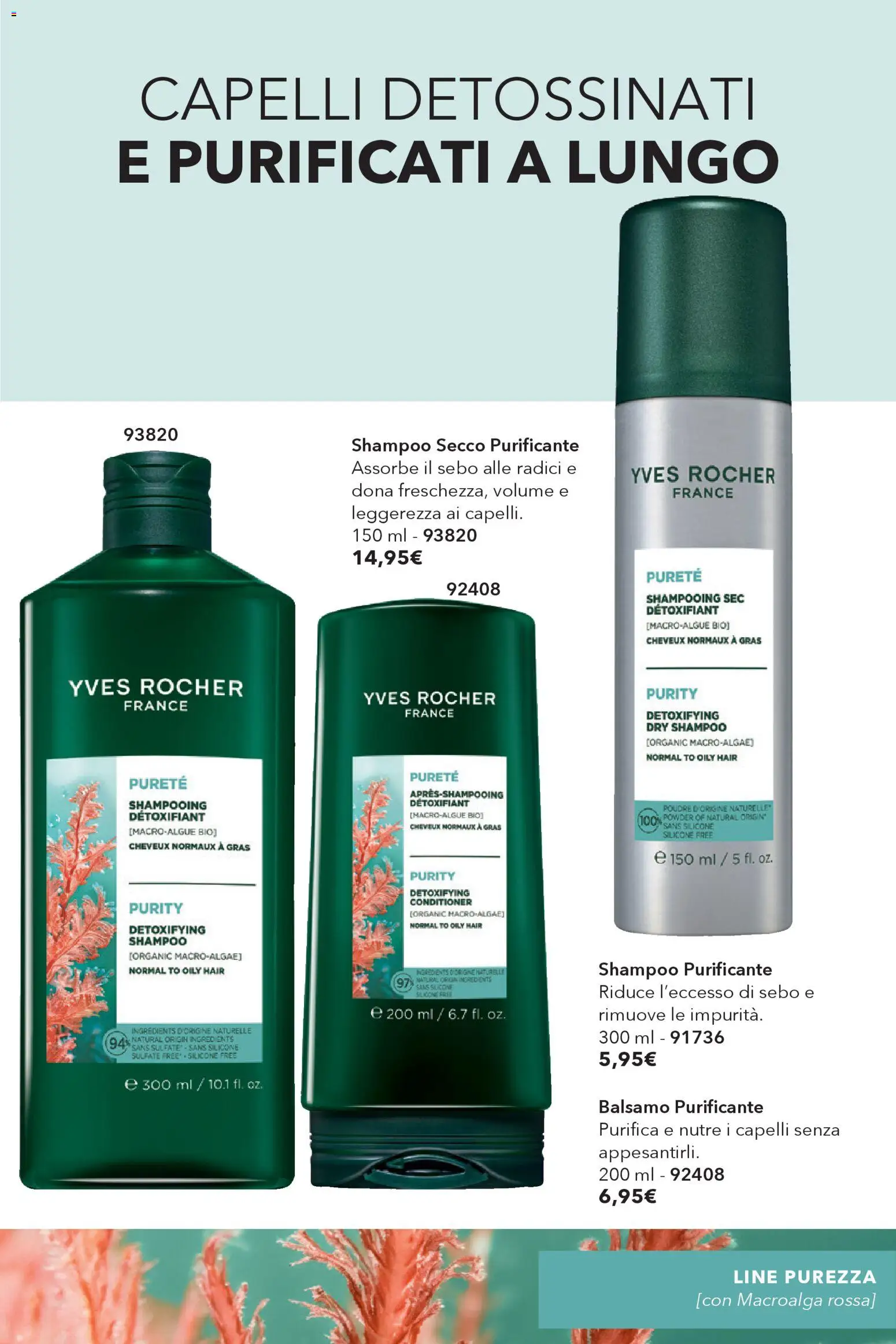 Volantino Yves Rocher del 17.02.2026 | Pagina: 55 | Prodotti: Shampoo, Balsamo, Silicone