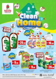 Preview of Nesto Clean Home Deals valid from 02.02.2026