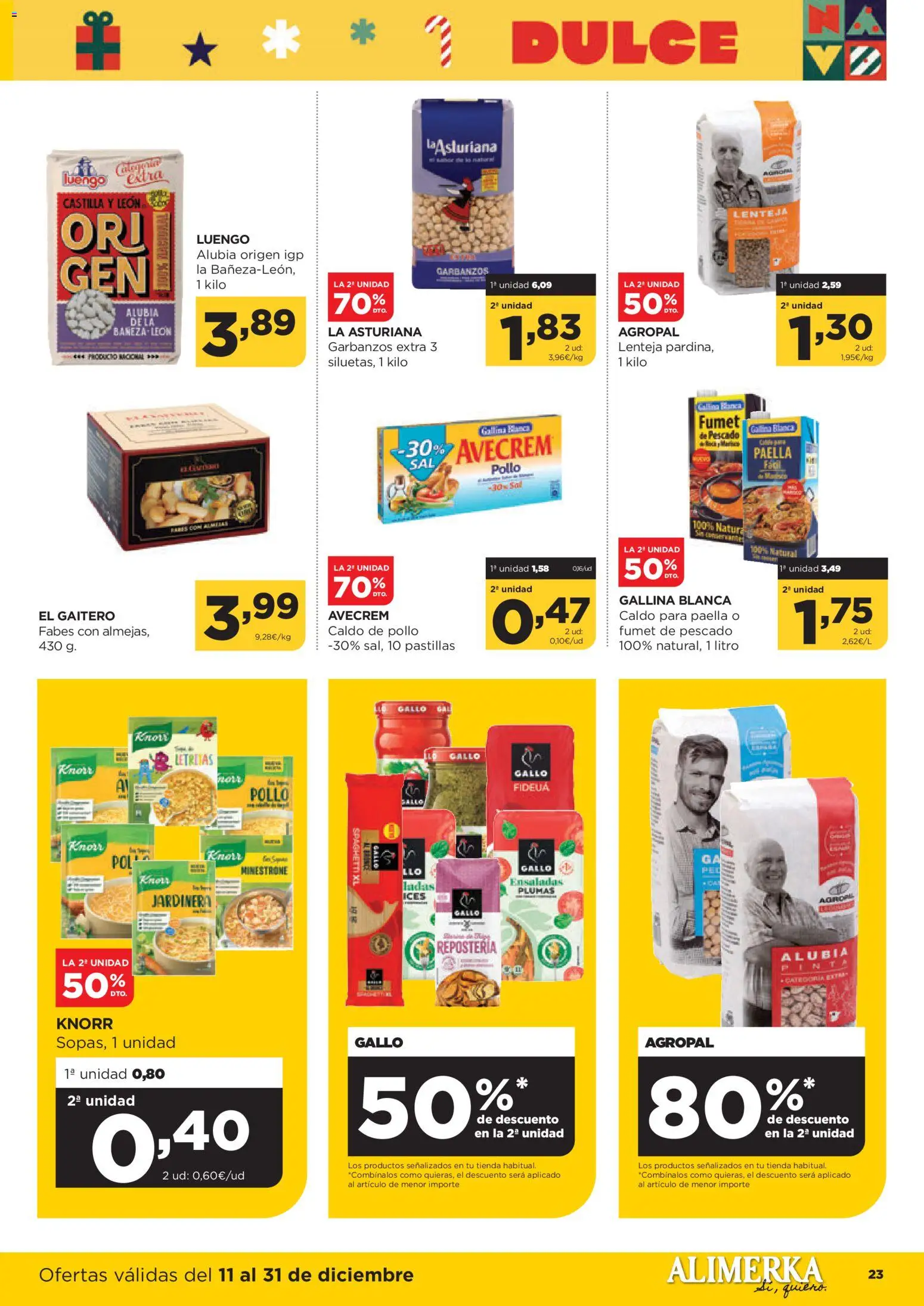 Alimerka folleto Castilla y León │ válido desde el 11.12.2025 | Página: 25 | Productos: Jardinera, Pescado