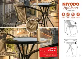 Pré-visualização Espaço Casa folheto Ar Livre 2026 válido de 07.03.2026 | Página: 11 | Produtos: Cadeiras, Mesa, Cadeira