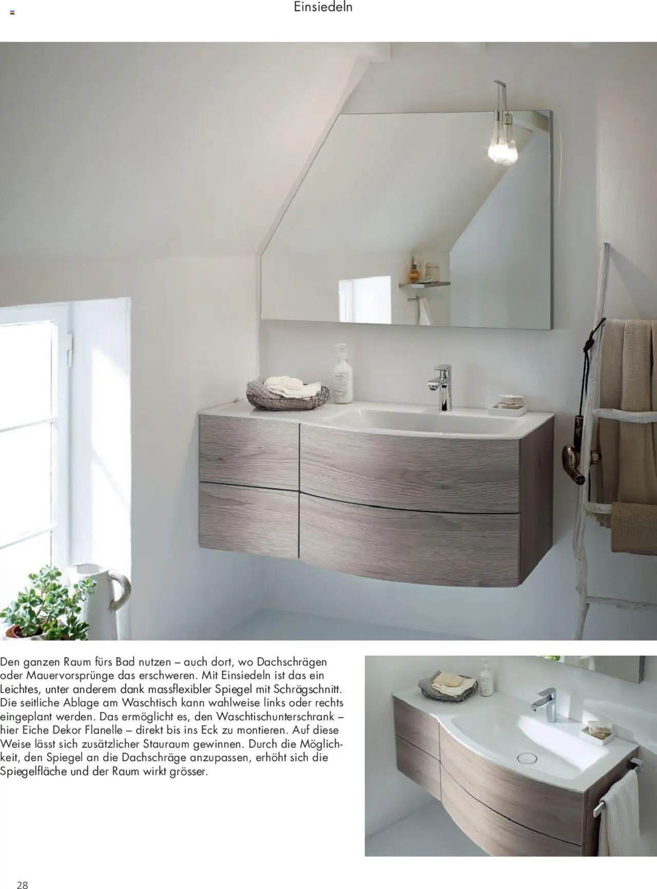 Fust Badezimmermagazin ab 05.05.2025 | Seite: 28 | Produkte: Waschtisch, Bad, Spiegel