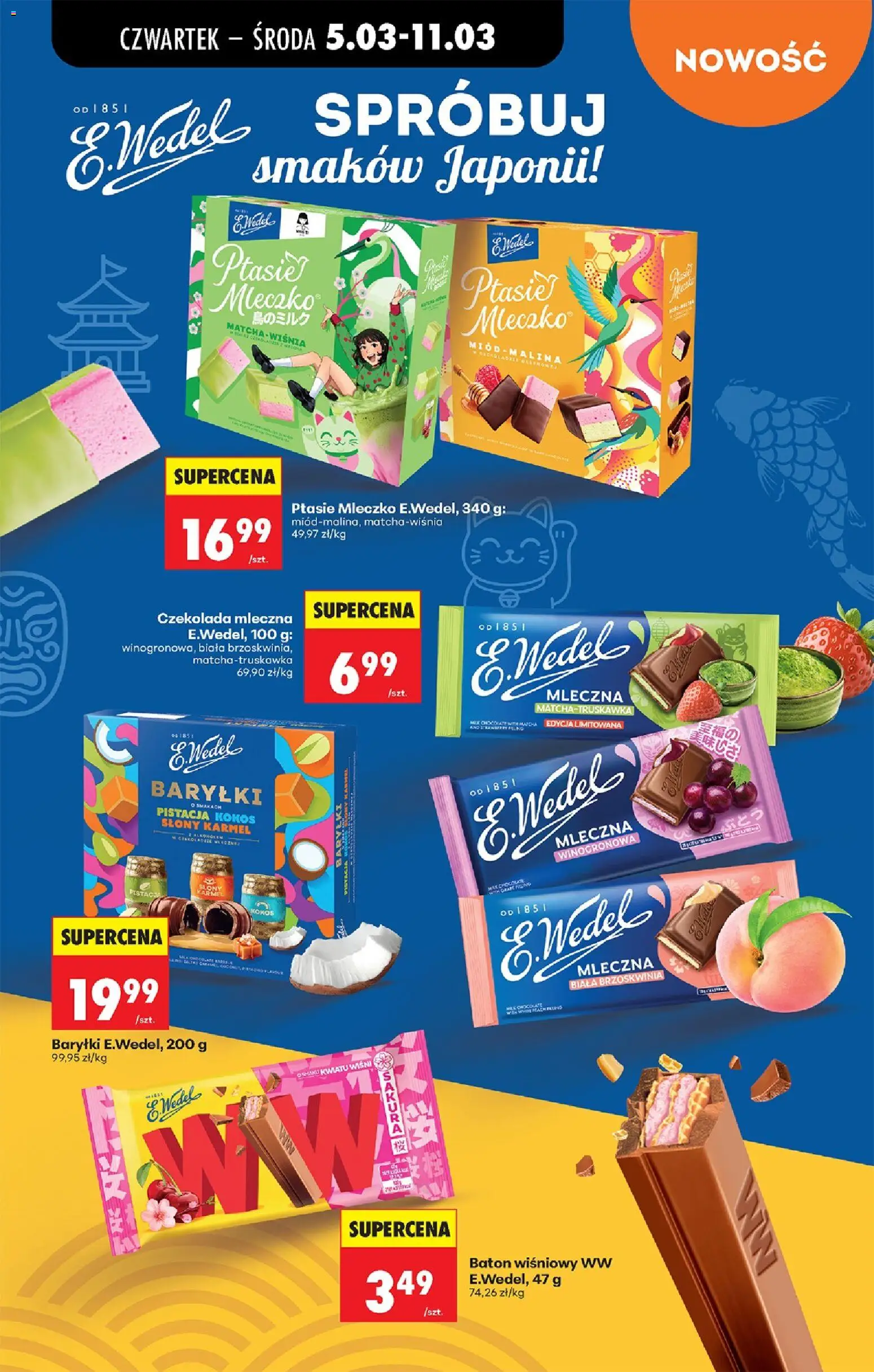 Biedronka Polsko leták - Od czwartku od 05.03.2026 | Strana: 66 | Produkty: Kokos, Milk chocolate