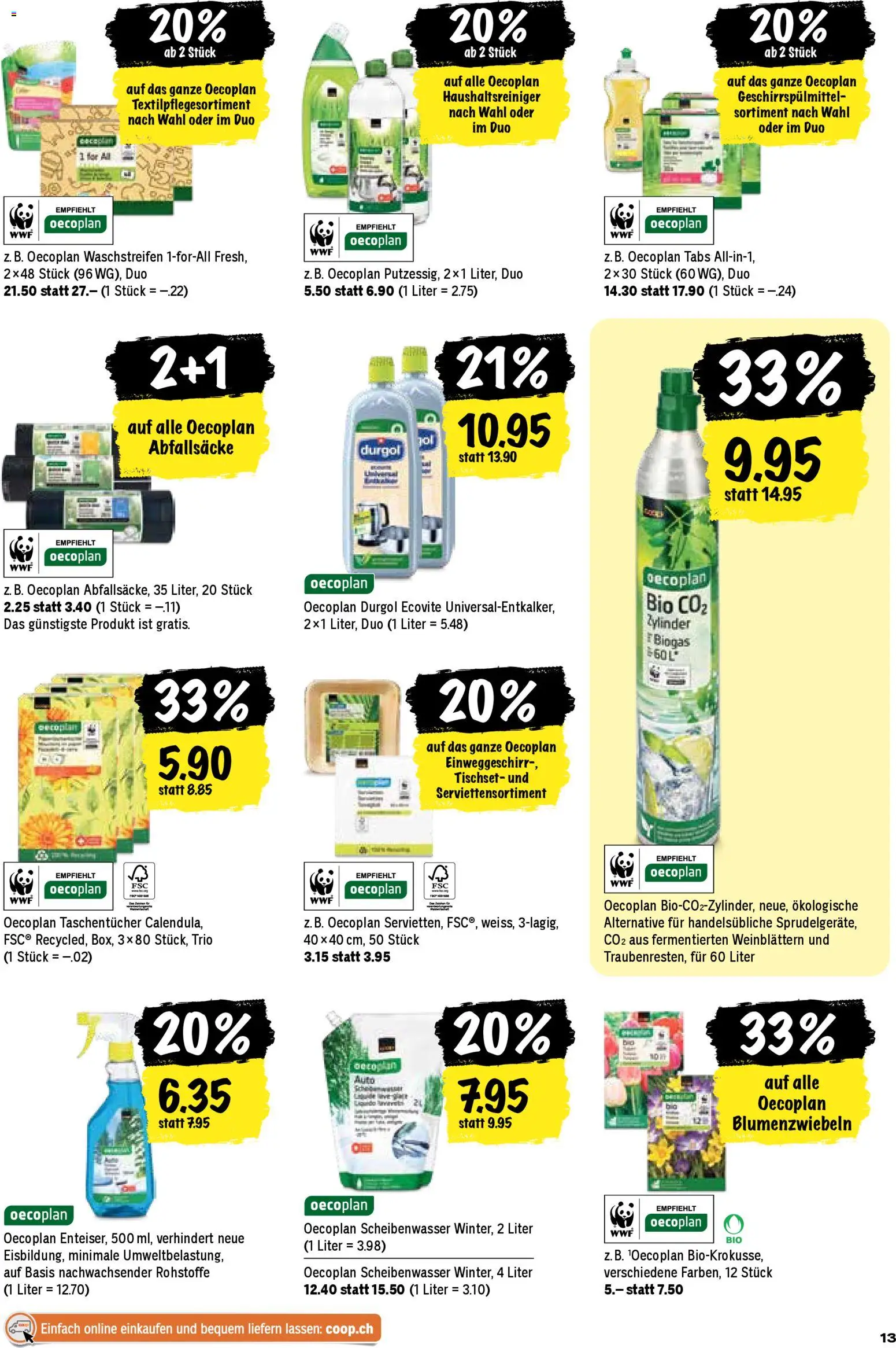 Coop Aktionen – gültig ab 06.11.2025 | Seite: 13 | Produkte: Geschirrspülmittel