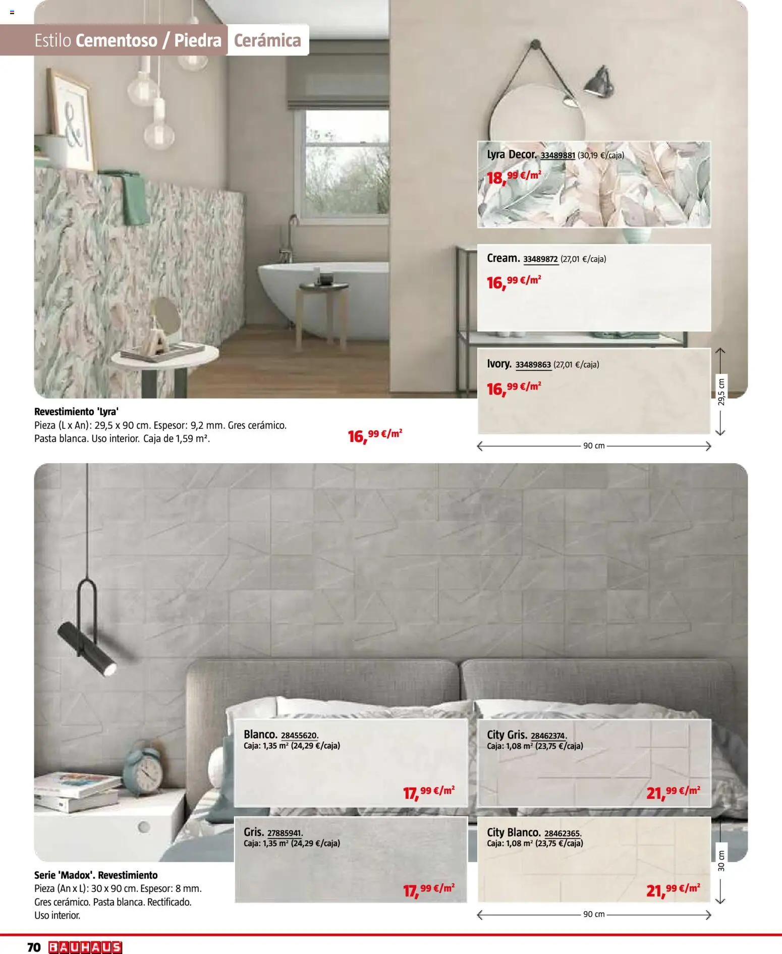 Bauhaus - Suelos y revestimientos │ válido desde el 24.02.2026 | Página: 70 | Productos: Pasta, Caja