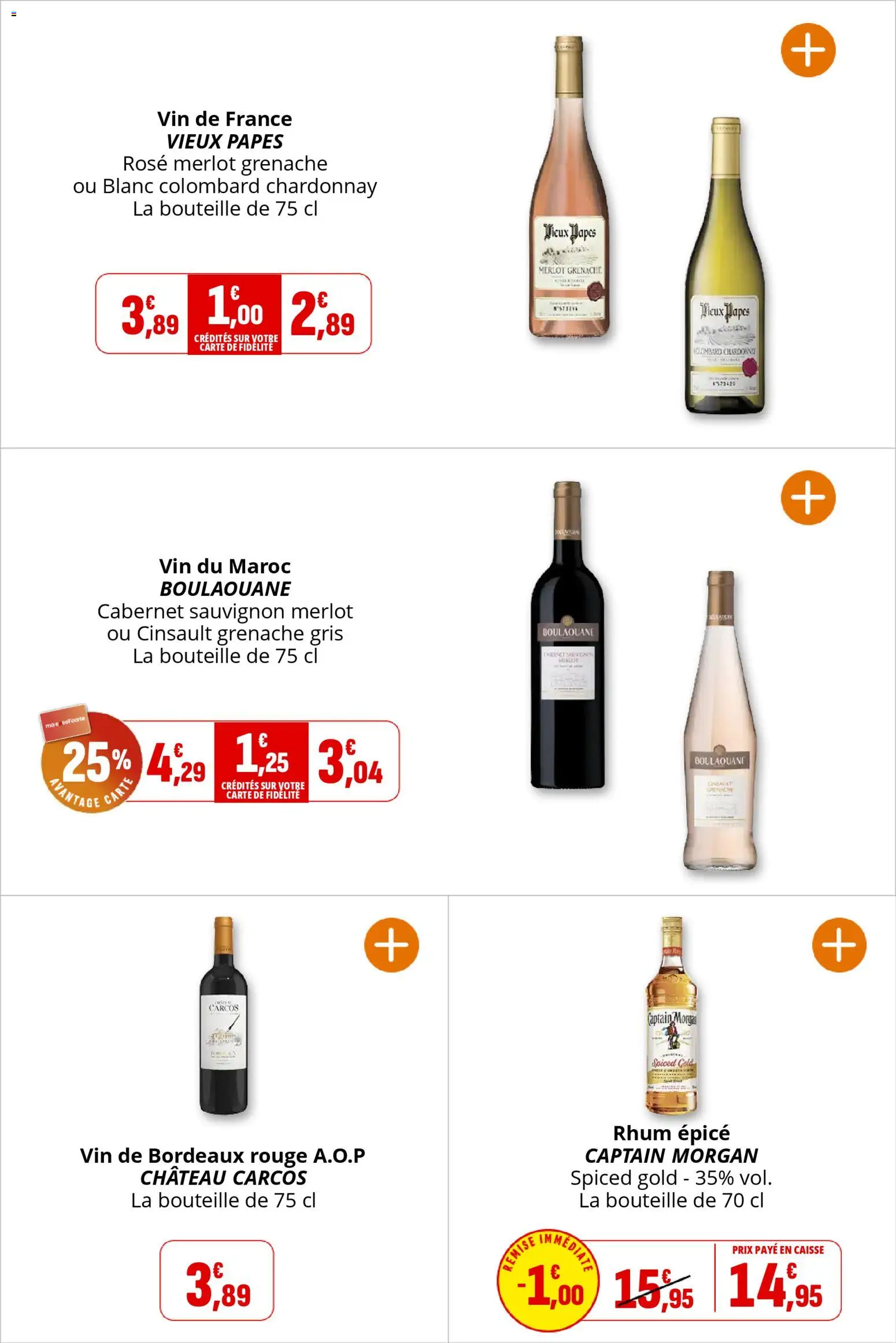 {H1} | Page: 20 | Produits: Rhum, Captain Morgan, Vin