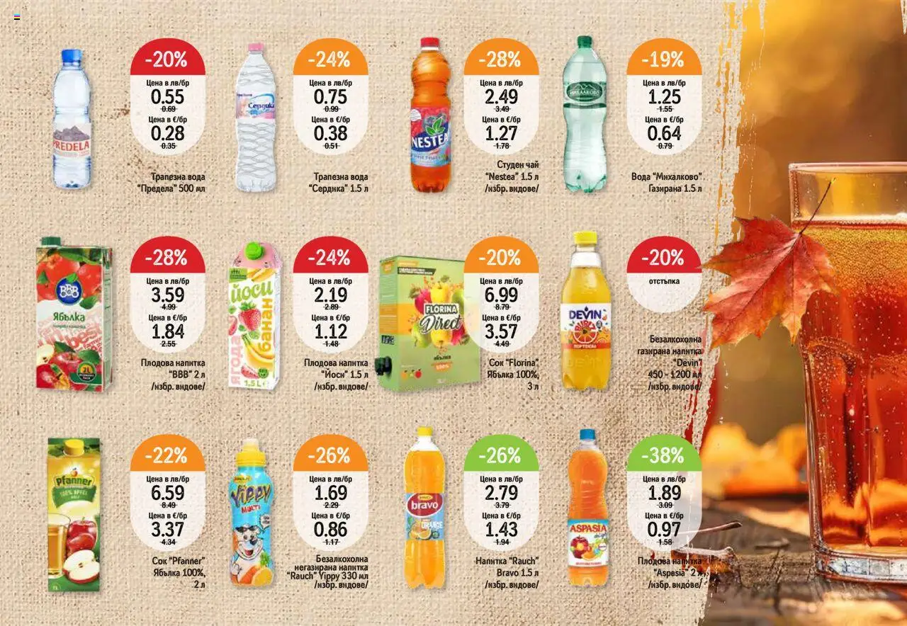  | Страница: 12 | Продукти: Чай, Студен чай, Напитка, Плодова напитка