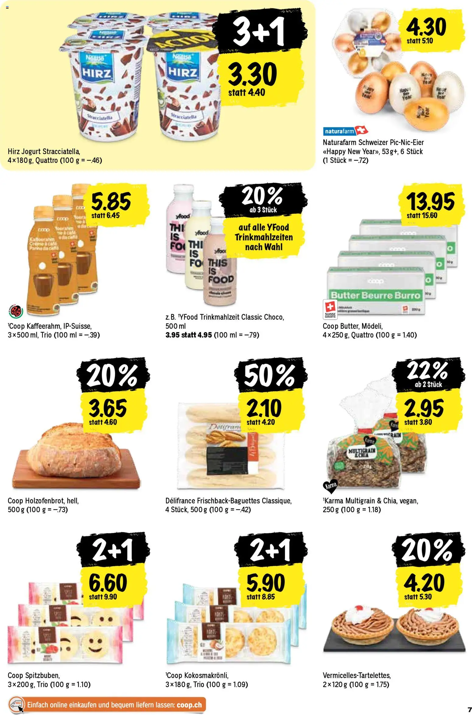 Coop Aktionen – gültig ab 29.12.2025 | Seite: 7 | Produkte: Butter