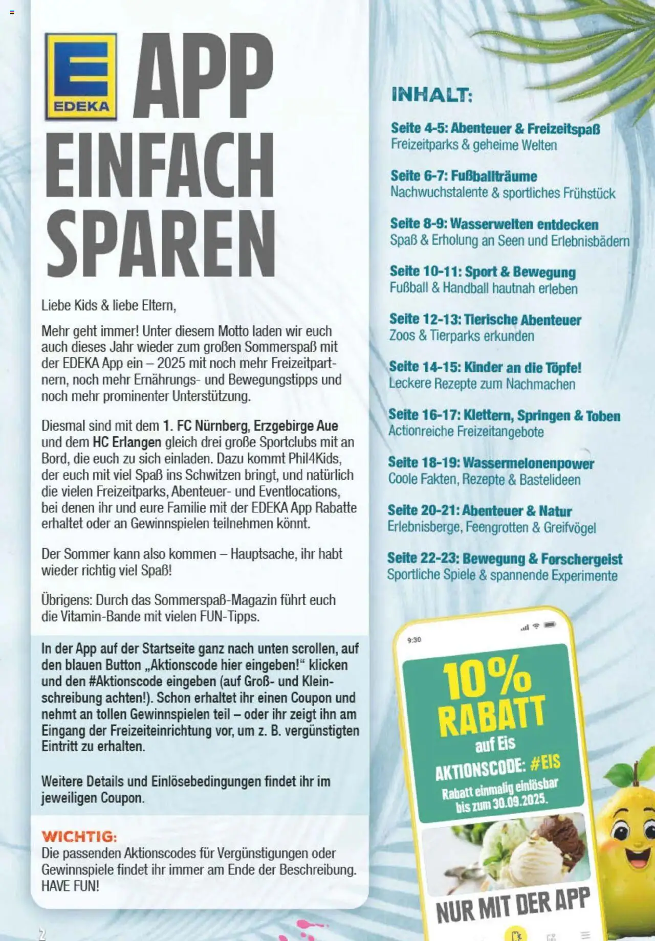 Diska - Bayern - gültig ab dem 28.07.2025 | Seite: 14 | Produkte: Fußball, Handball, Eis