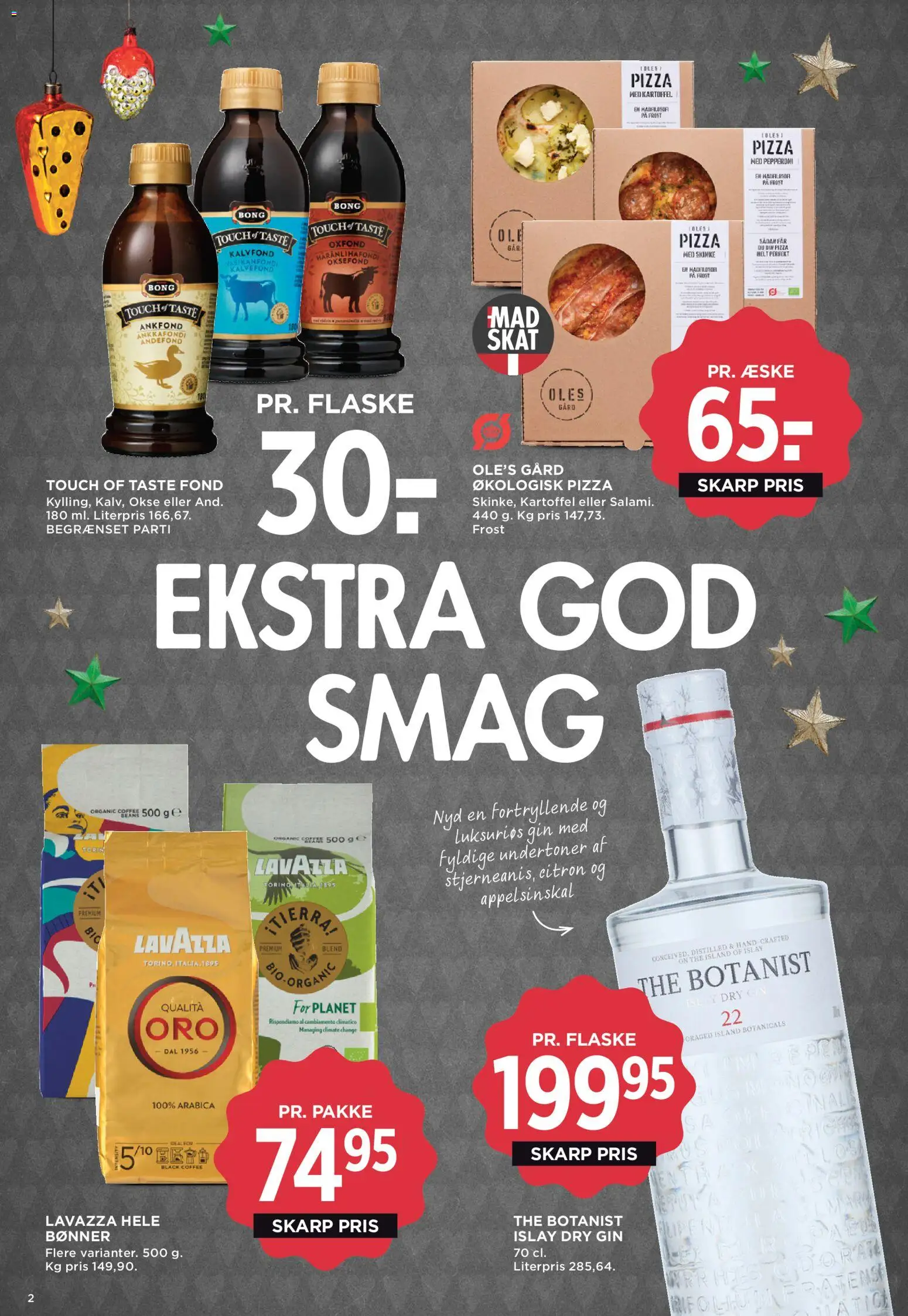 Meny tilbudsavis – gyldig fra 07.11.2025 | Side: 3 | Produkter: Skinke, Pizza, Gin, Bønner